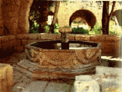 Ayia Napa font in the grounds of the monastery