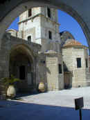 Ayios Lazarus - a full view of the church of saint Lazarus in Larnaca