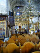 The interior of Ayios Lazarus church