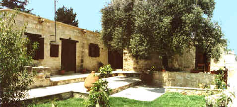 Olga's Cottage in the quiet mountain village of Kato Akourdahlia overlooking the wide Chryssochou valley in the northwest corner of Cyprus.