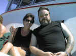 This is a picture of me Trond & my wife Tone taken on the party cruise boat in september 2001.