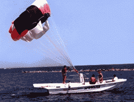 Paragliding in Larnaca, Cyprus