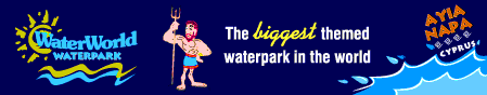 In Cyprus there is always the water park for kids and adults alike