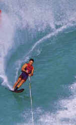 Waterskiing in Cyprus